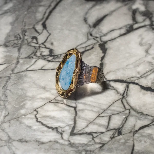 Blue Purple ring — view 2