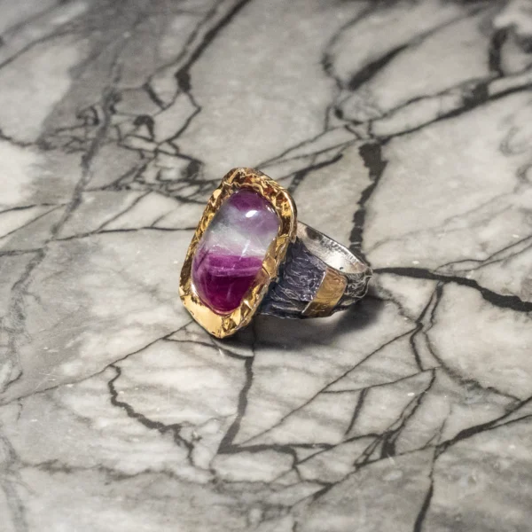 Blue Purple ring — view 3
