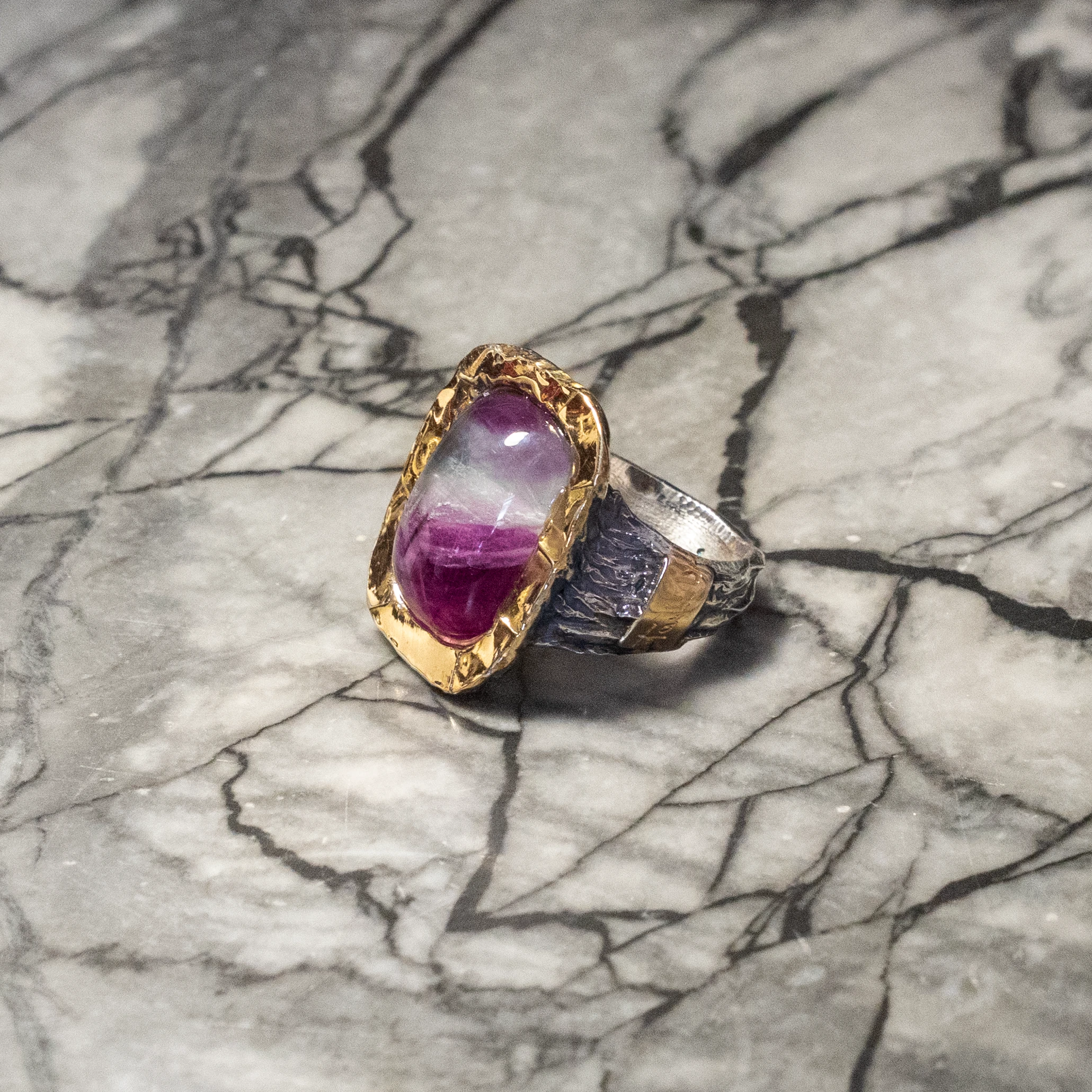 Blue Purple ring — view 3
