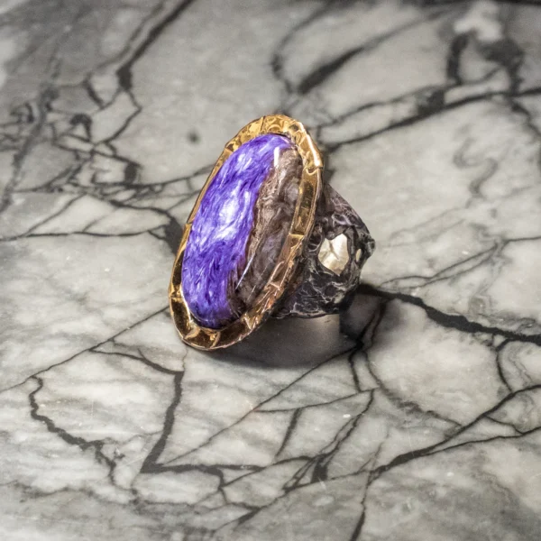 Blue Purple ring — view 5