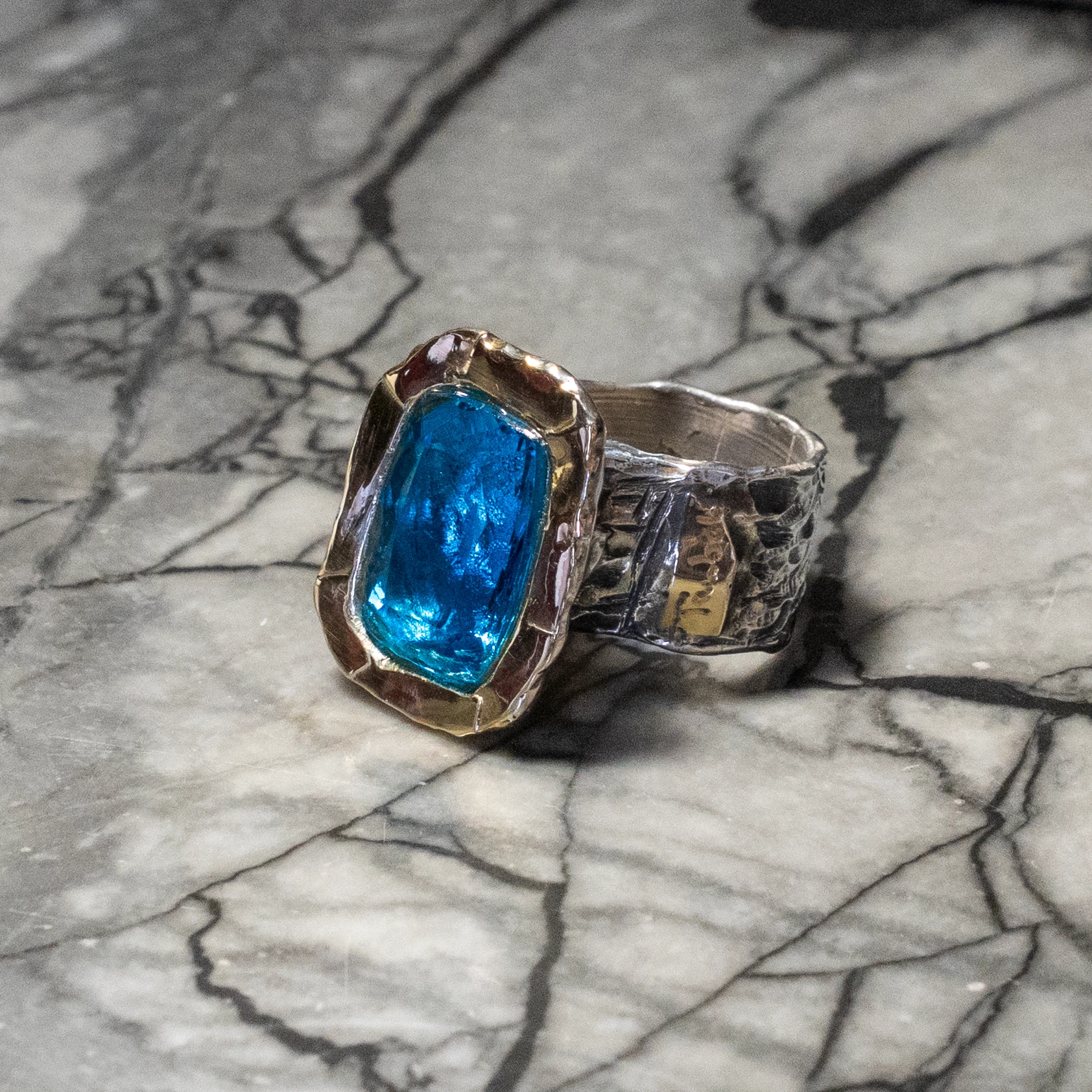 Blue Purple ring — view 6