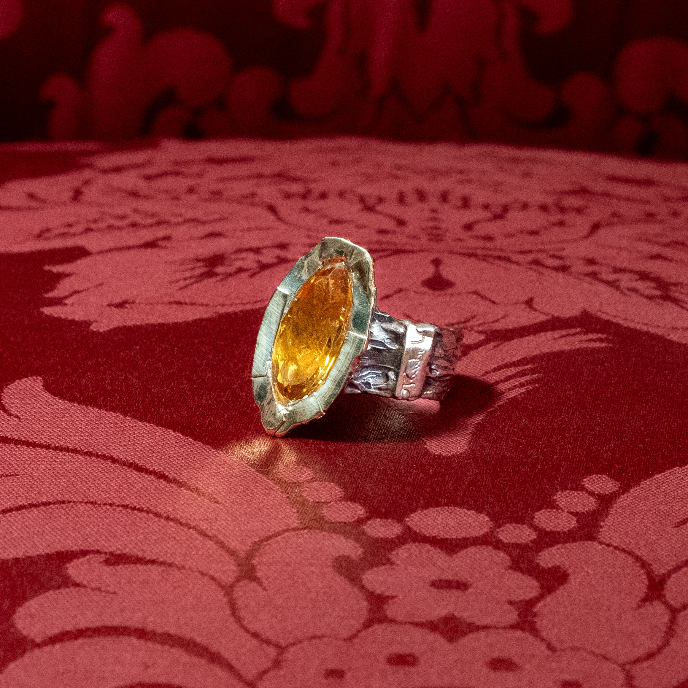 Orange ring — view 1