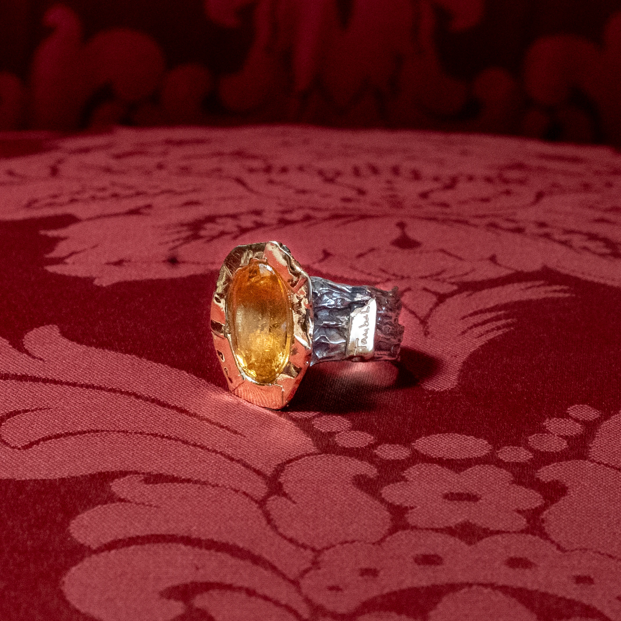 Orange ring — view 2