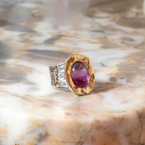 Pink ring — view 1