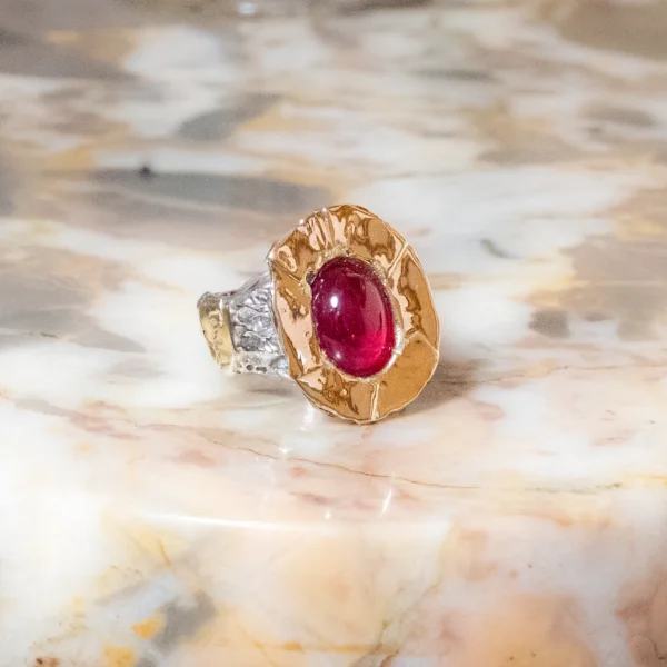 Pink ring — view 2